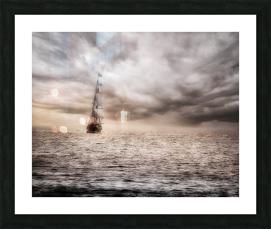 Maritime Marvel: Witnessing a Historic Tall Ship Arrival During Our Family Vacation to Cape Charles Virginia Impression et Cadre photo