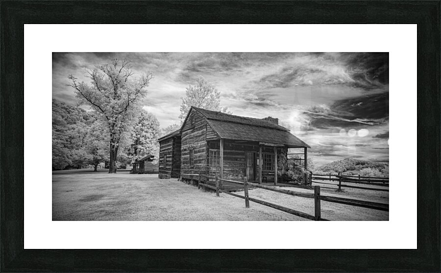 Stairway to History: Stonewalls Ascension Homestead  Framed Print Print