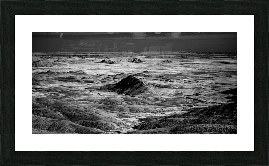 Shadows of the Earth: Little Badlands Picture Frame print