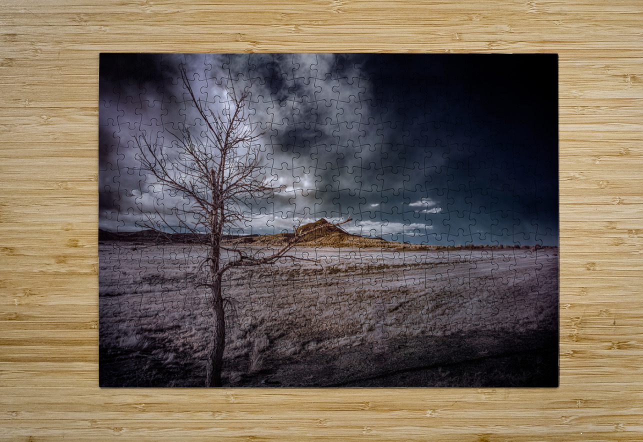 Realm of the Unknown: Lone Tree Mount Dream World Images Puzzle printing
