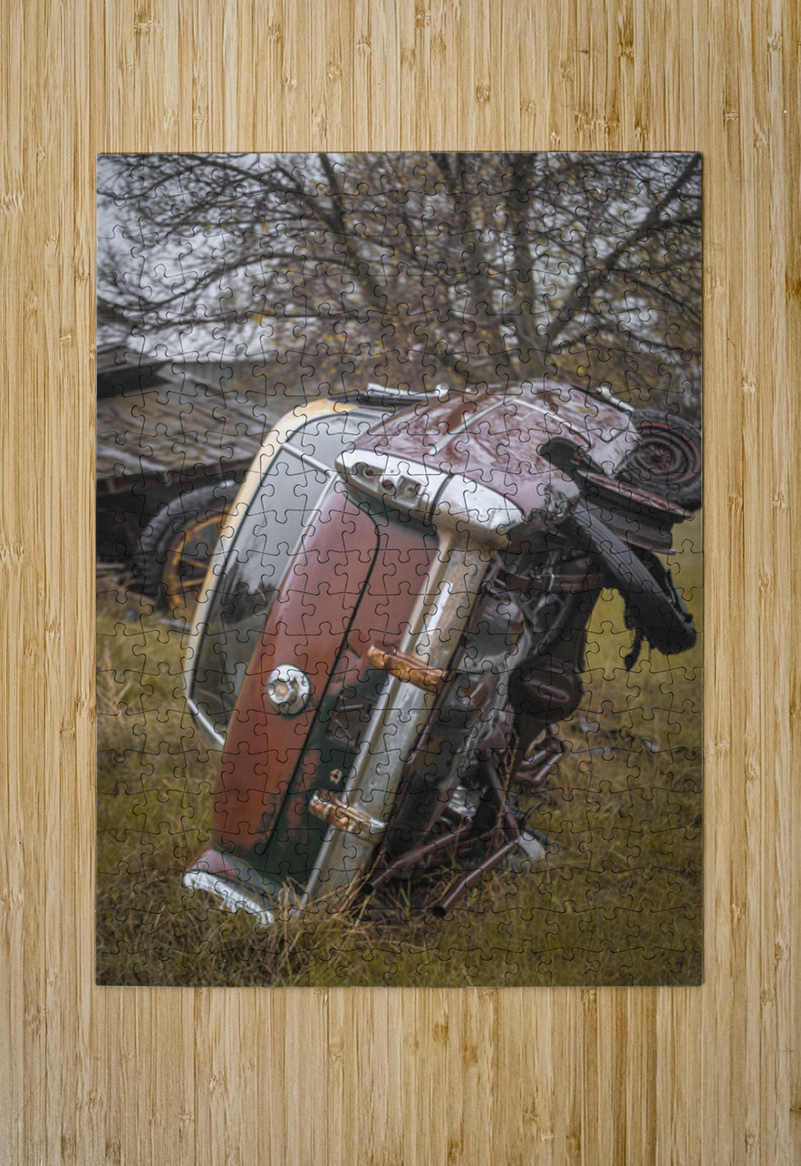Rustic Relic   Nebraska Mercury Dream World Images Puzzle printing