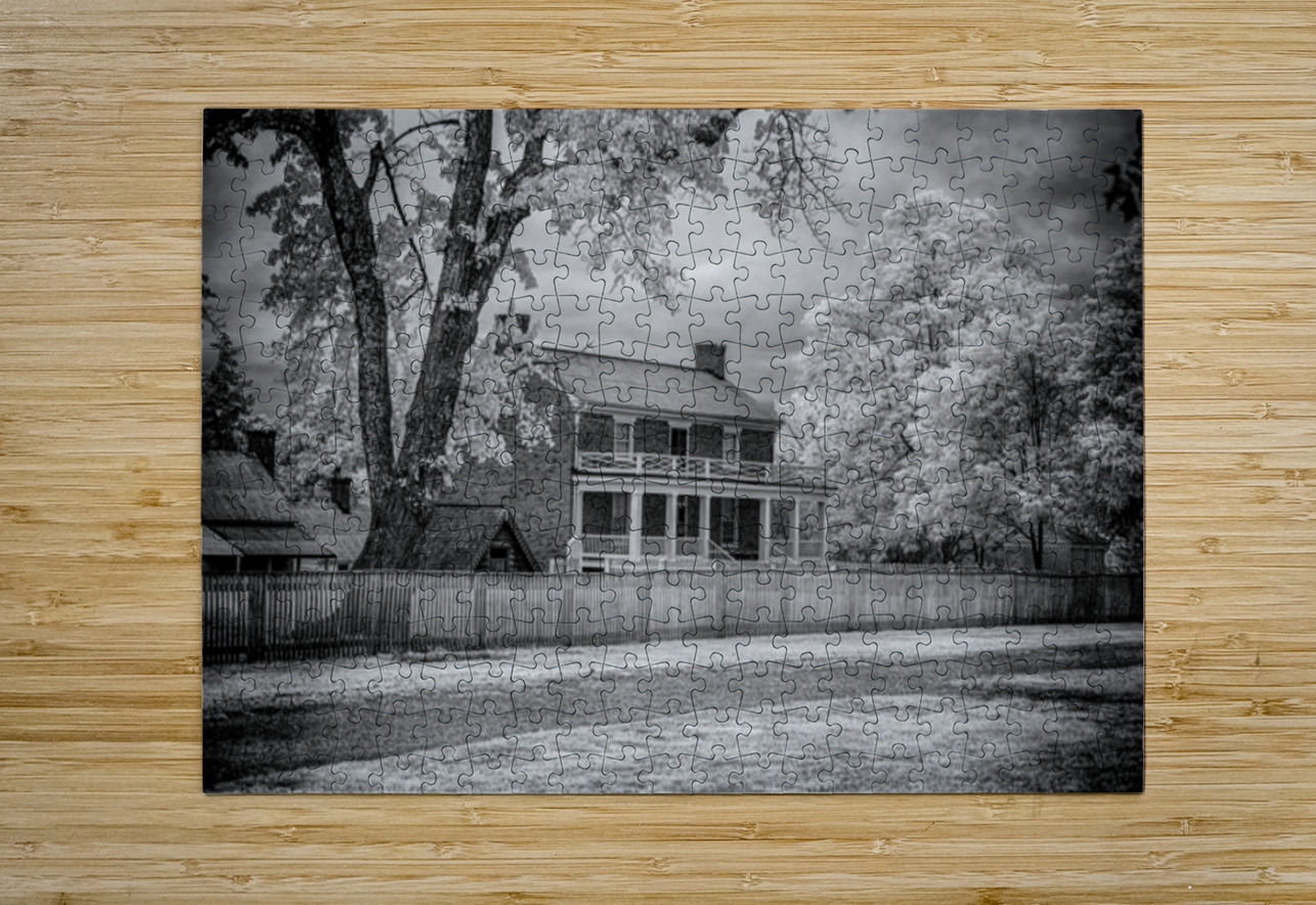 Silent Surrender: The McLean House in Appomattox Courthouse Town Dream World Images Puzzle printing