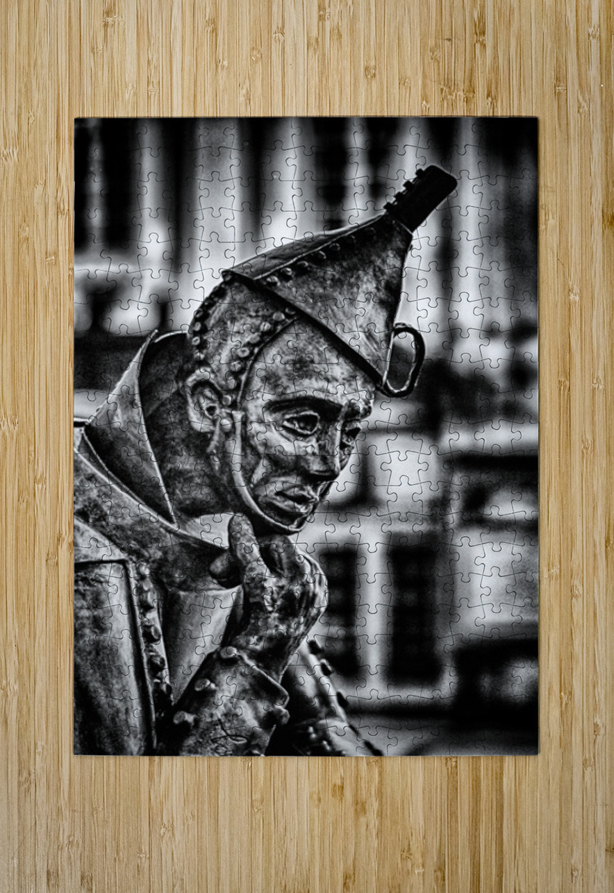 Contemplation in Bronze Dream World Images Puzzle printing