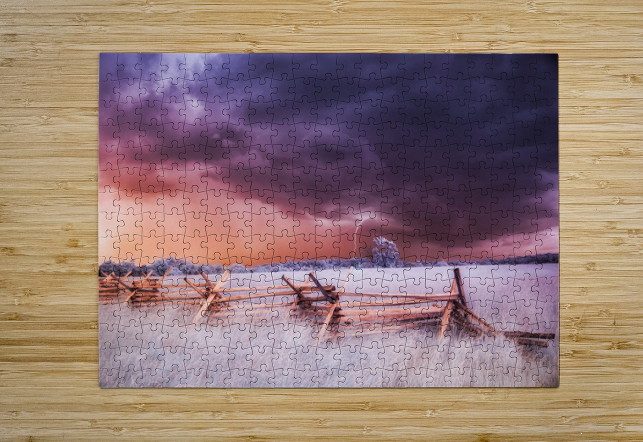 Lightning Strikes Dream World Images Puzzle printing