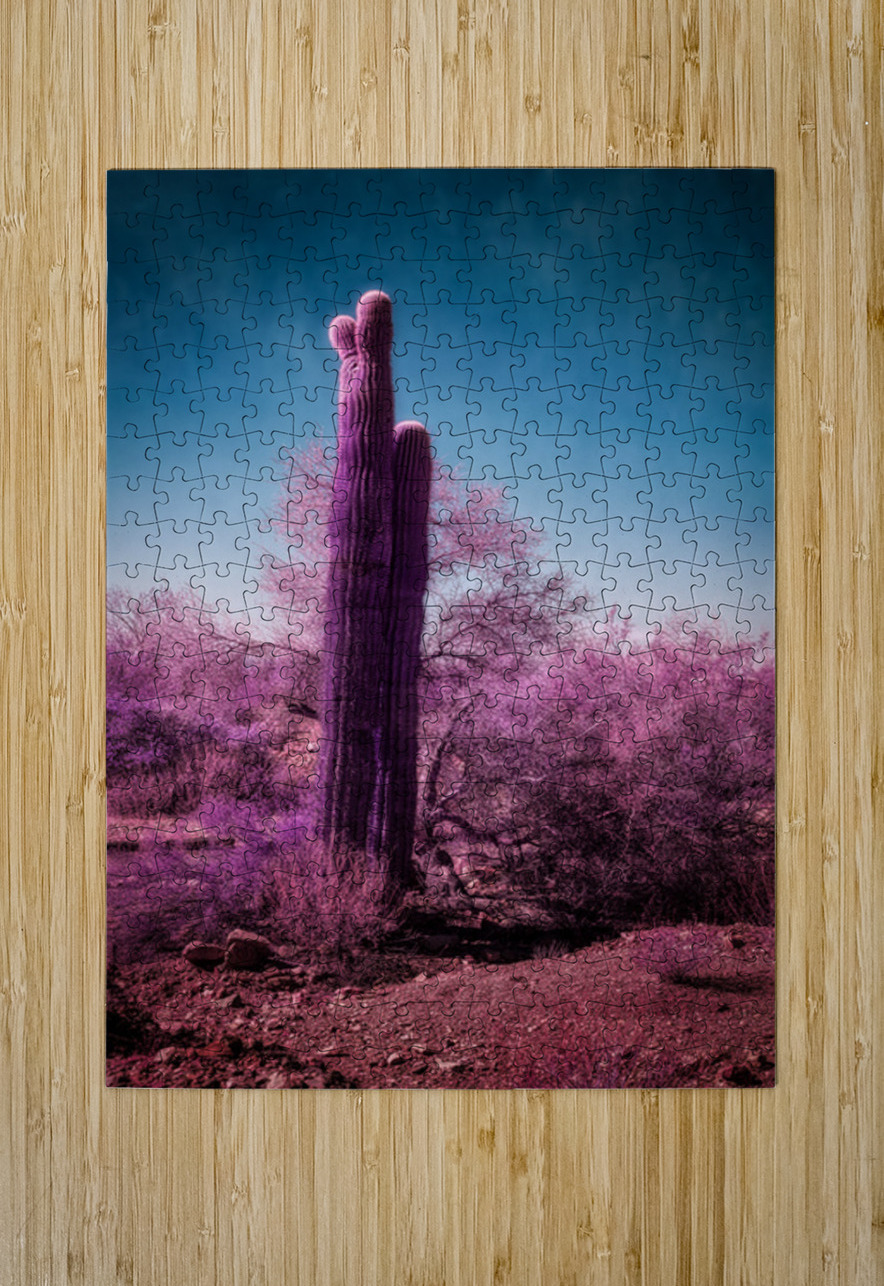 Deserts Purple Dream Dream World Images Puzzle printing