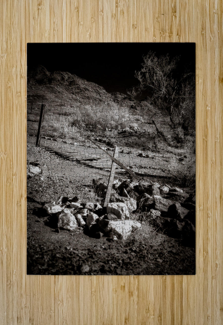 Rugged Shadows of Redemption Dream World Images Puzzle printing