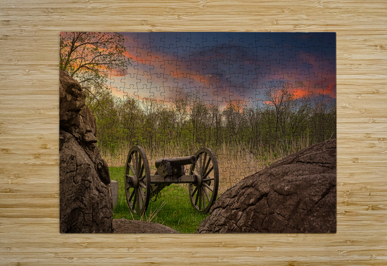 Sunset Cannon Dream World Images Puzzle printing