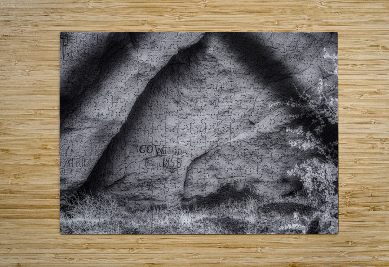 Legacy in Rock: Register Hill Wyoming  Dream World Images Puzzle printing