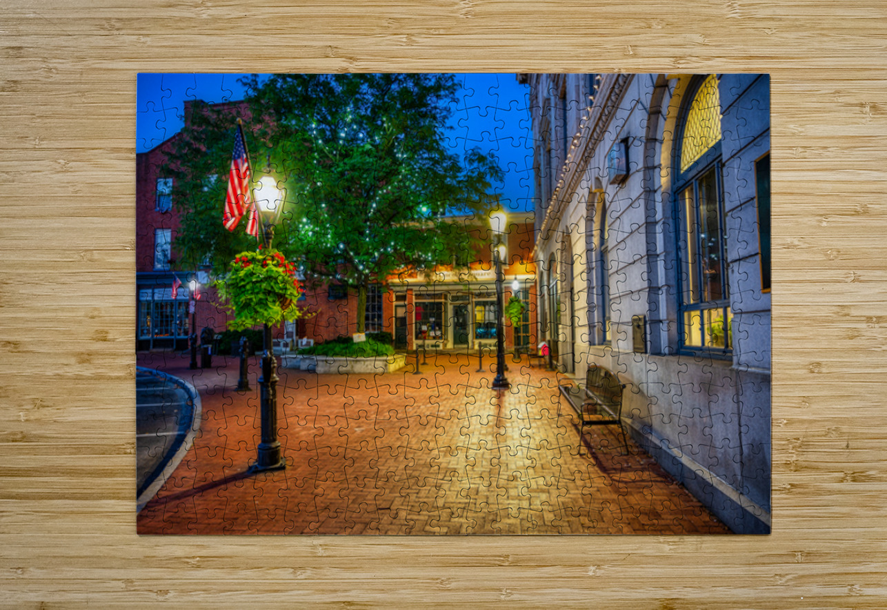 Small Town Serenity Dream World Images Puzzle printing