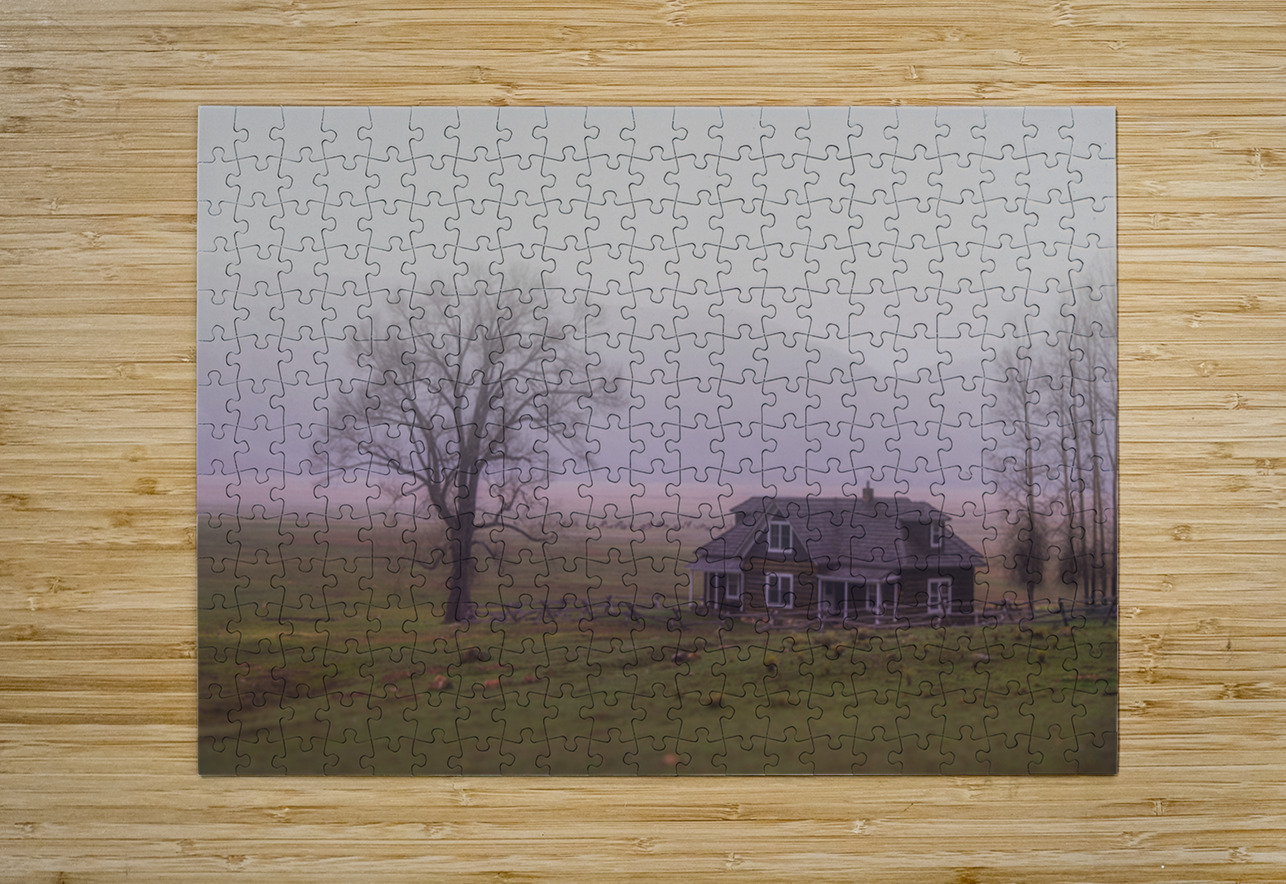 Millers Misty Morning Dream World Images Puzzle printing