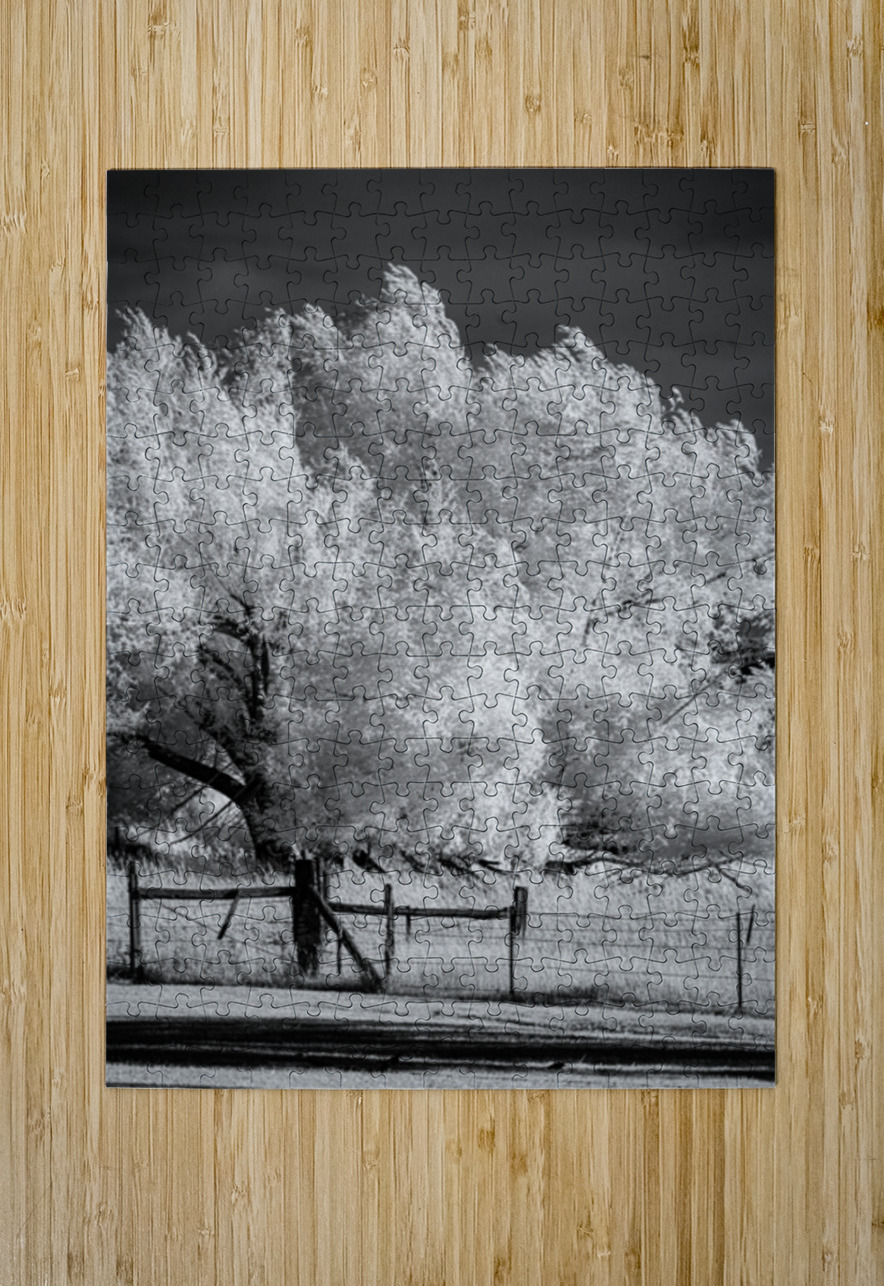 Luminous Guardians   Infrared Sentinels Dream World Images Puzzle printing