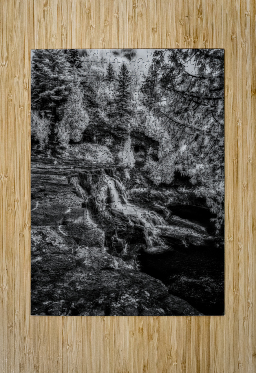 Hidden Sanctuary of the North Woods Dream World Images Puzzle printing