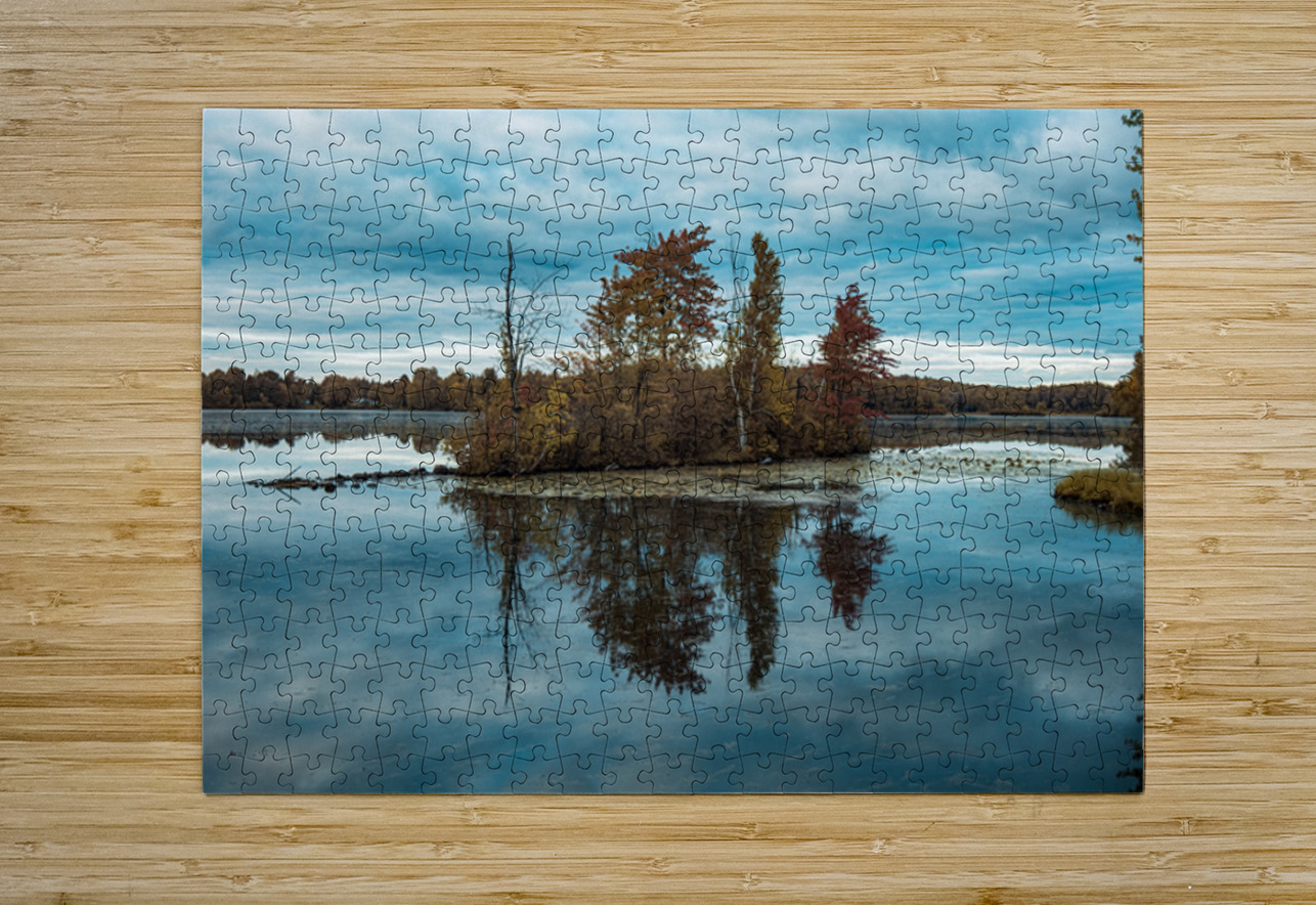 Autumns Perfect Mirror Dream World Images Puzzle printing