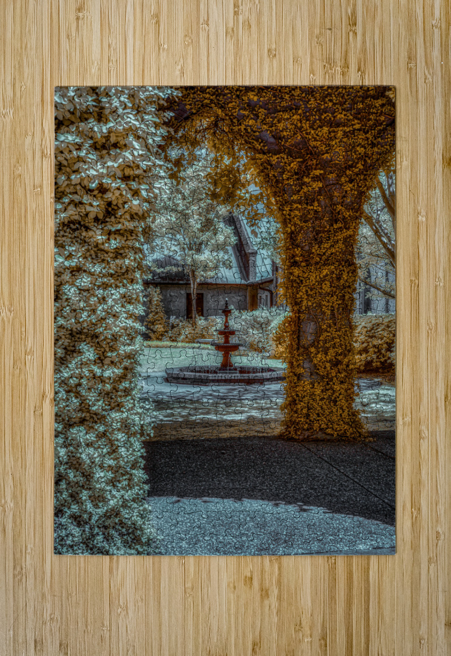 Golden Courtyard Dream World Images Puzzle printing