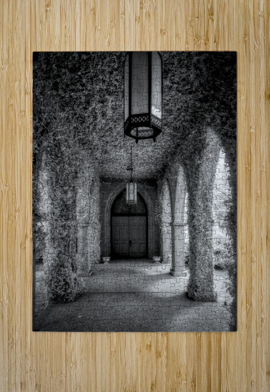 Spiritual Splendor:  A Tranquil Entrance in Alabama Dream World Images Puzzle printing