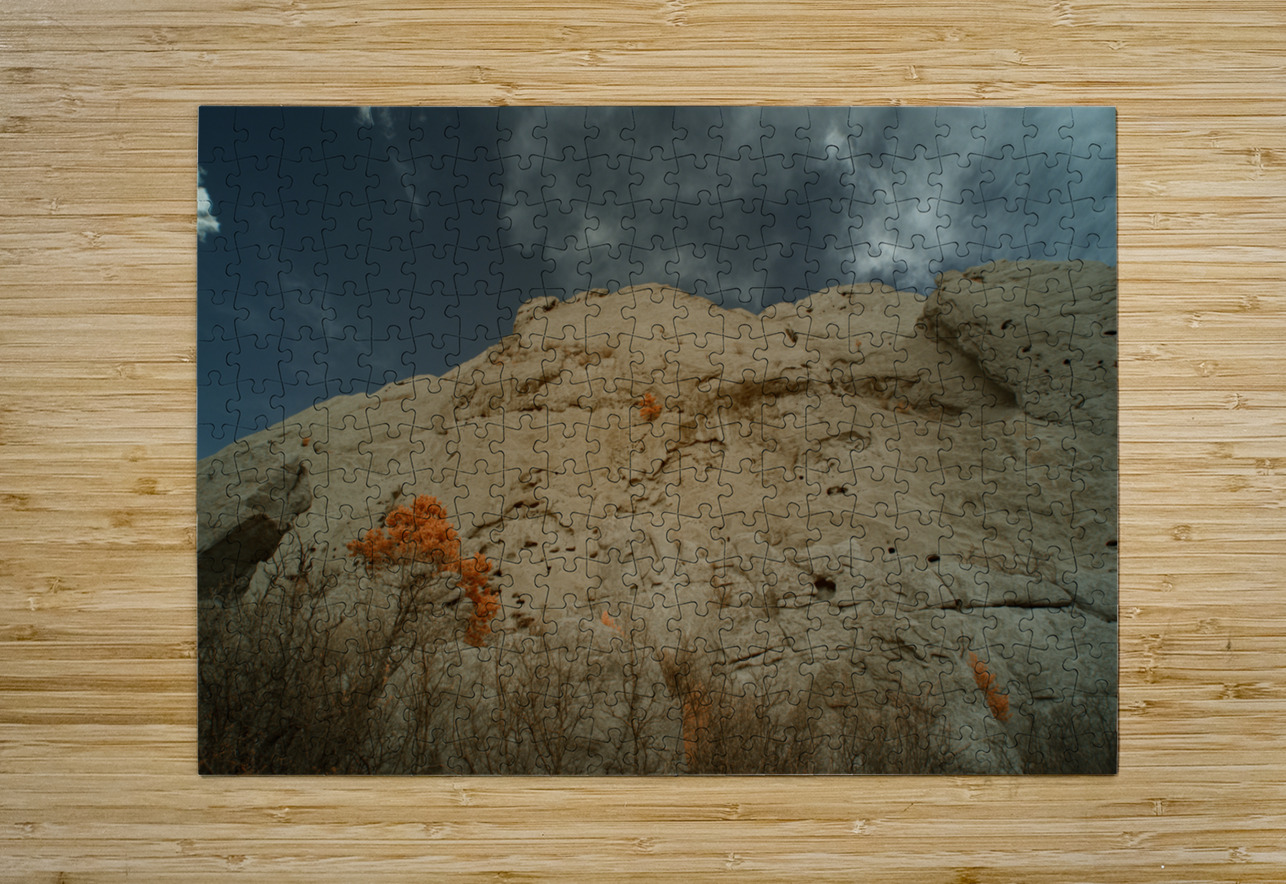 Orange Mountain Tree Dream World Images Puzzle printing