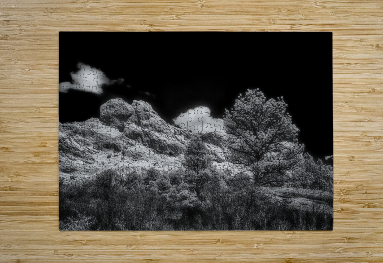 Timeless Terrain: The Scotsman Trail Dream World Images Puzzle printing