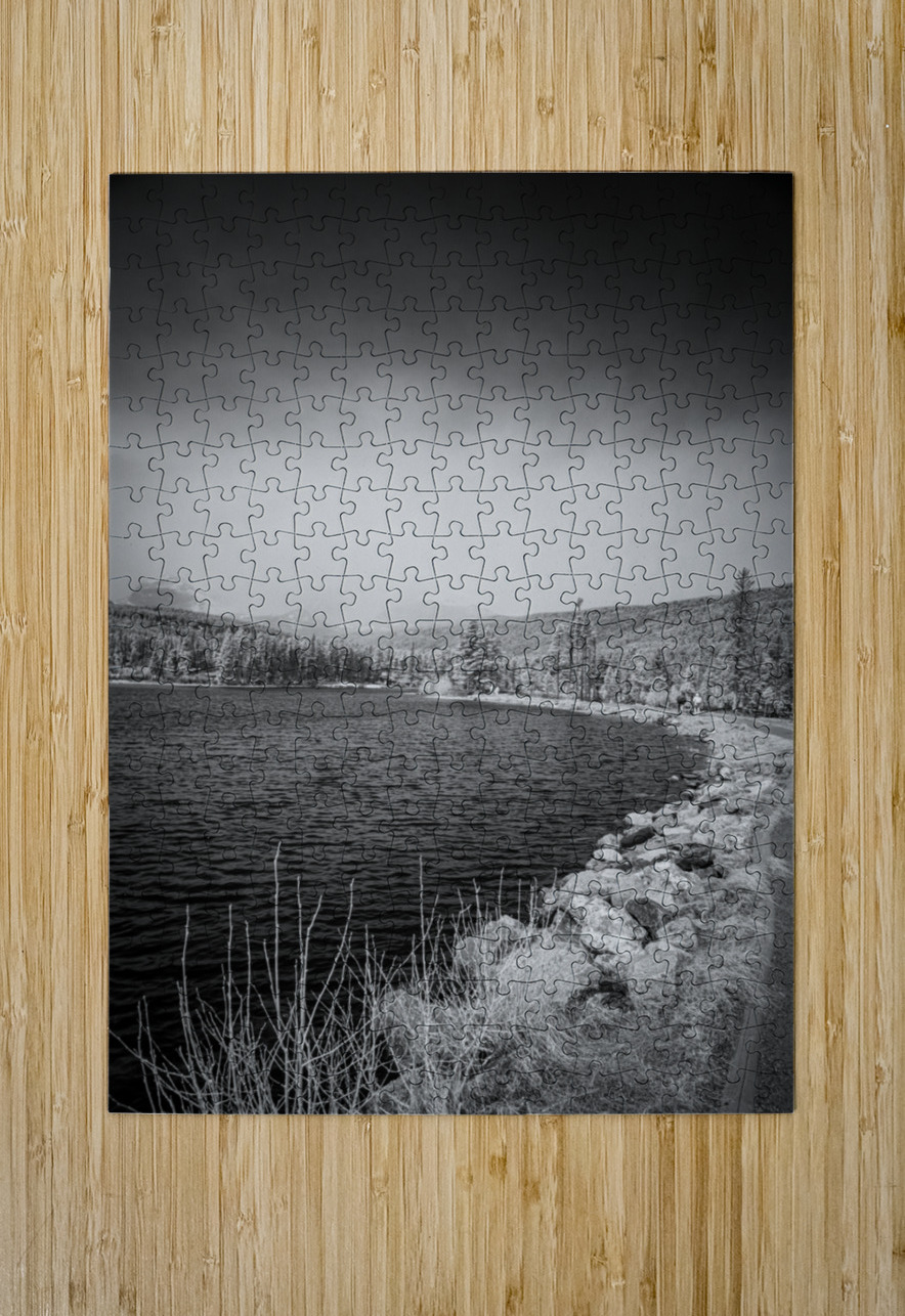 Shoreline Vista: Sprague Lake Dream World Images Puzzle printing