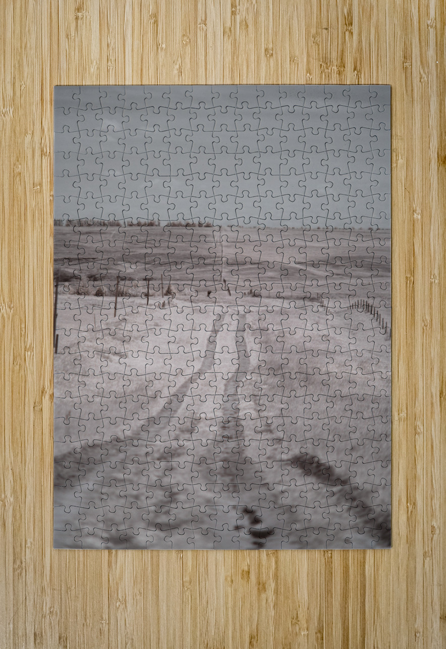 Nebraska Farm Lane -1  Dream World Images Puzzle printing