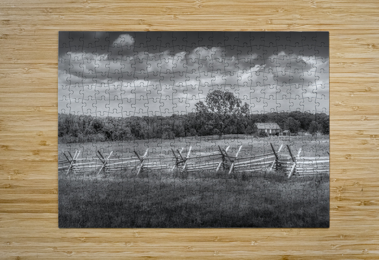 Solitude Unveiled: Whispers of the Countryside Dream World Images Puzzle printing