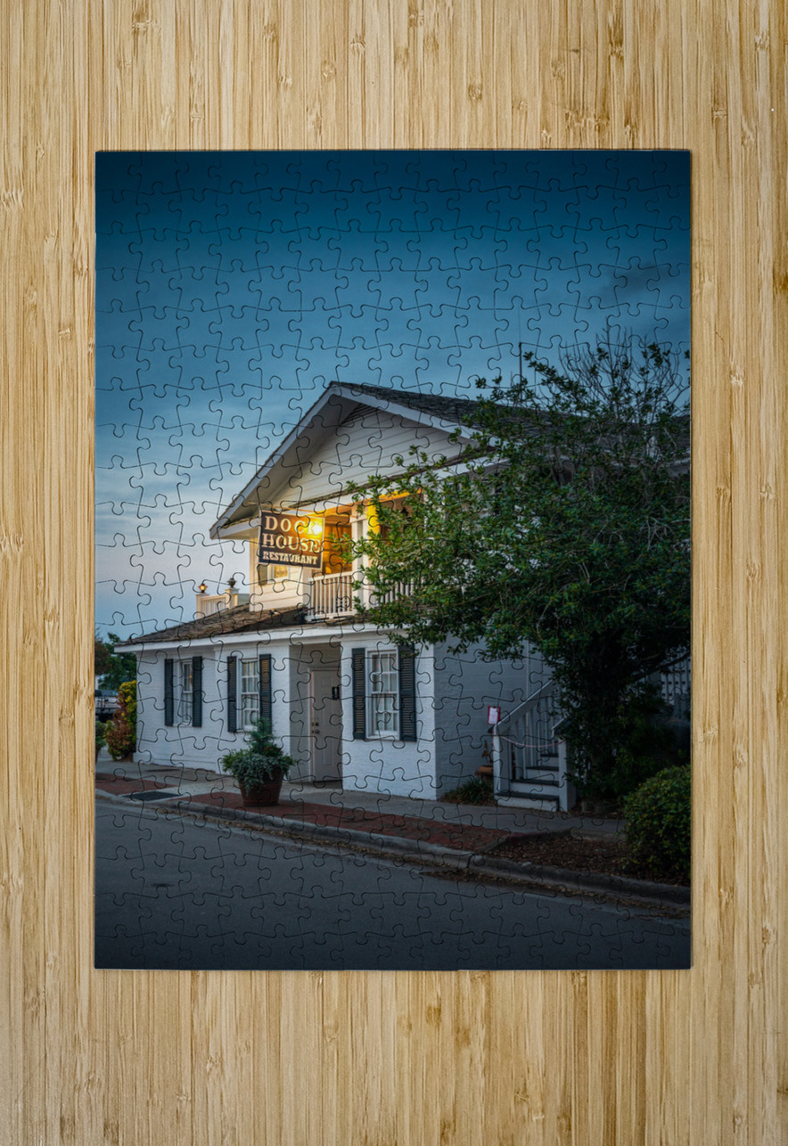 Evening at the Dock House Dream World Images Puzzle printing