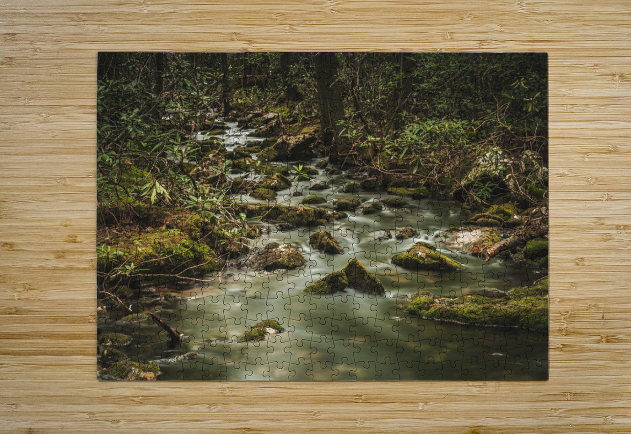 Mossy Rocks Dream World Images Puzzle printing