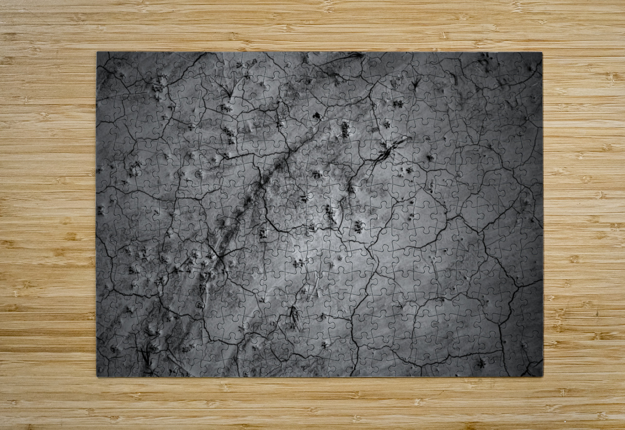 Deserted Elegance: Unearthing Natural Patterns in the Badlands Dream World Images Puzzle printing