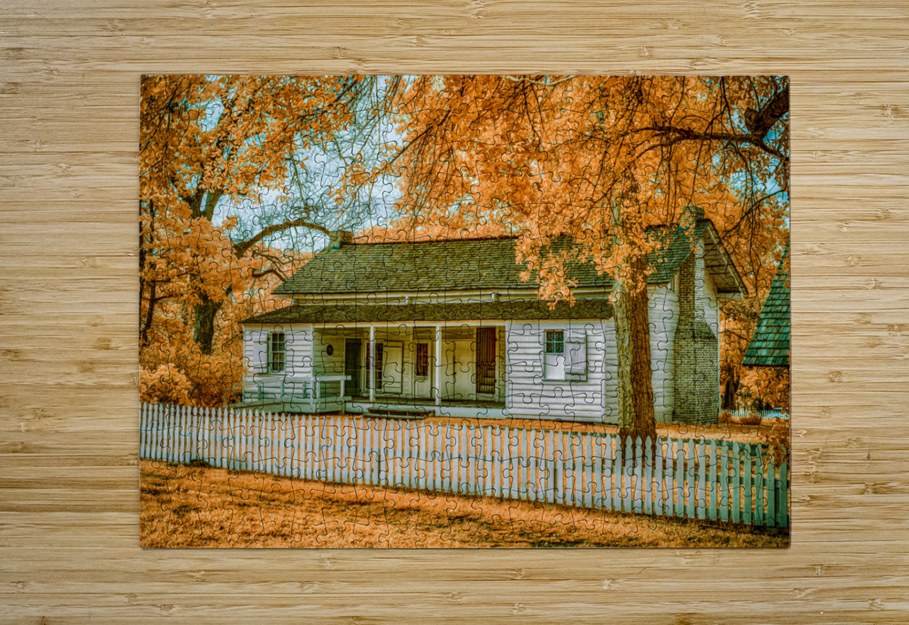 Memories of Home: Sam Houston Lodge Dream World Images Puzzle printing