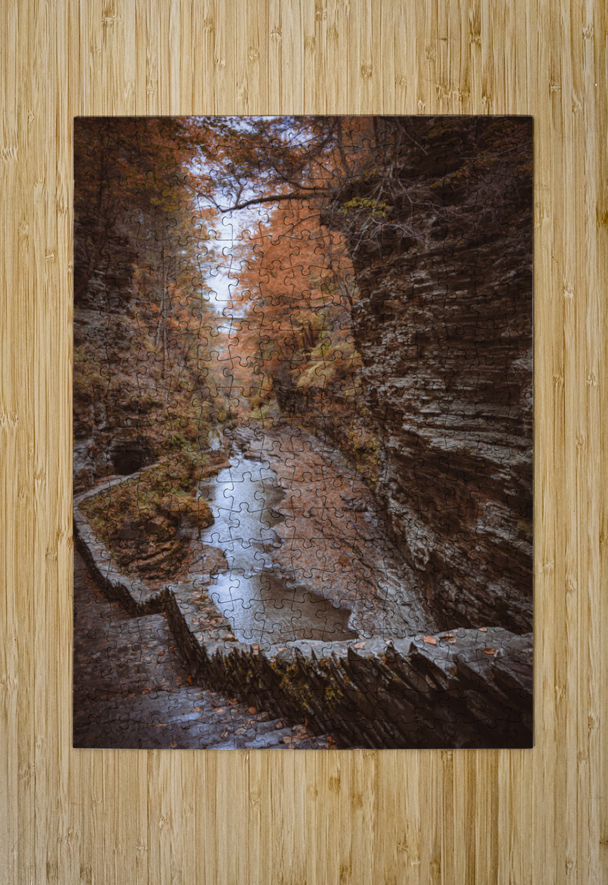 Autumn Gorge Dream World Images Puzzle printing