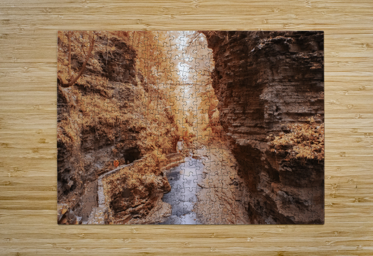 Golden Cavern Dream World Images Puzzle printing