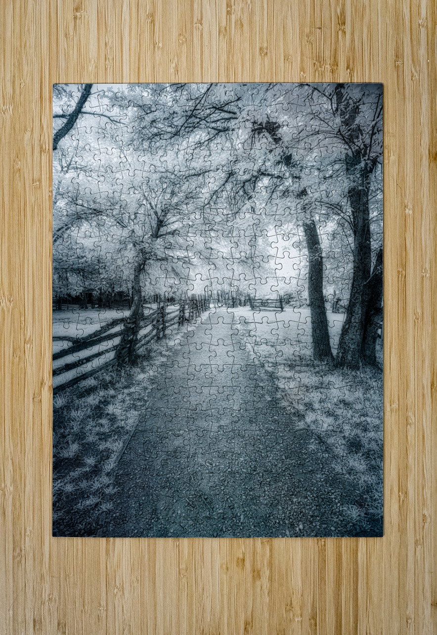 Rustic Reverie: Exploring the Historic Farm Trails Dream World Images Puzzle printing