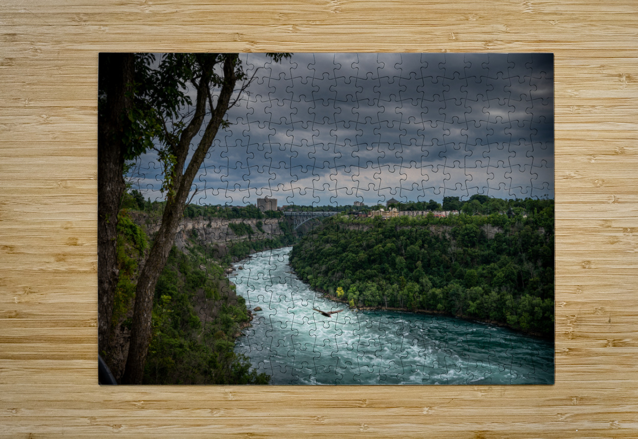 Soaring over the Whirlpool Dream World Images Puzzle printing