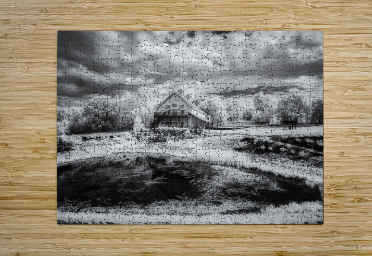 Ethereal Oasis: A Day at Bodega Winery Dream World Images Puzzle printing