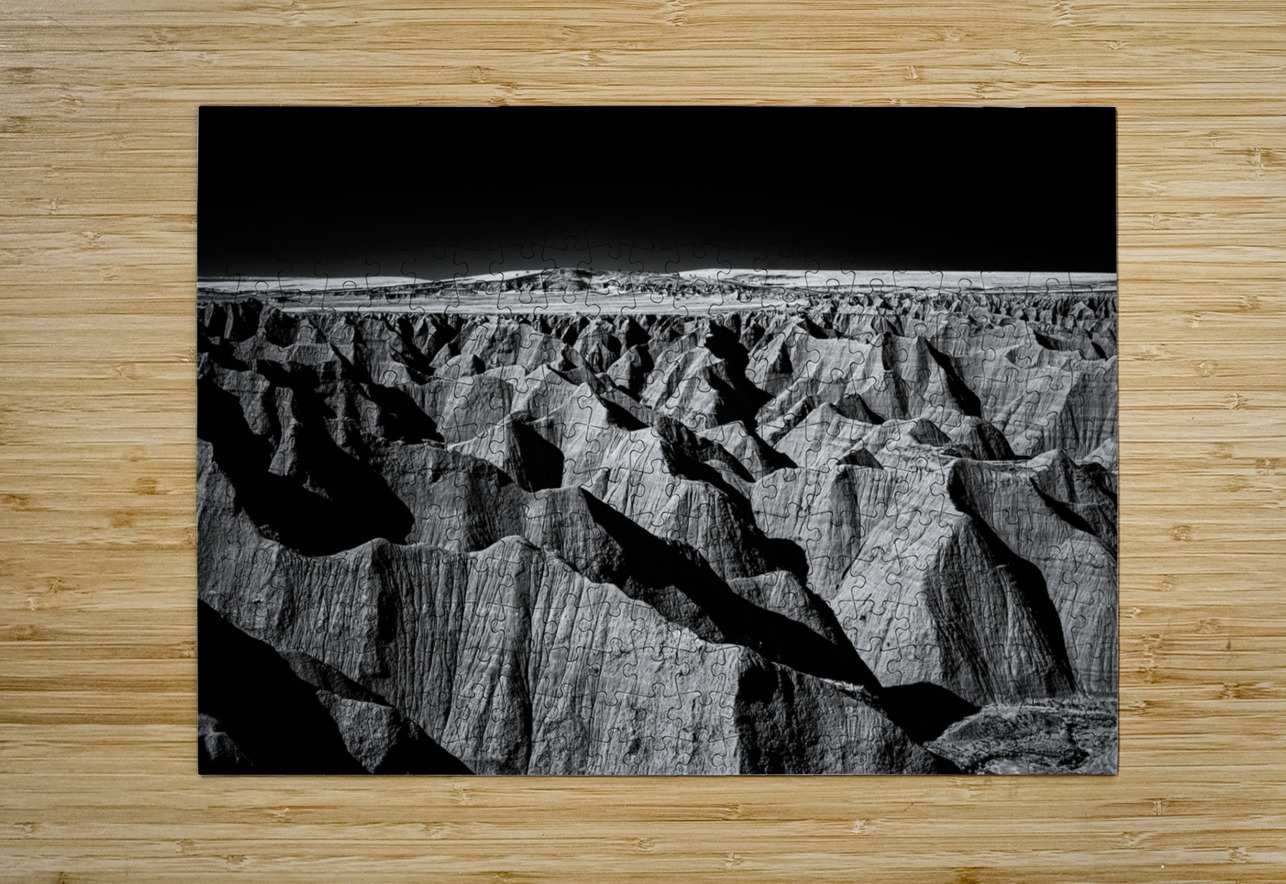 Shadows of the Earth: Silhouetted Sentinels Dream World Images Puzzle printing