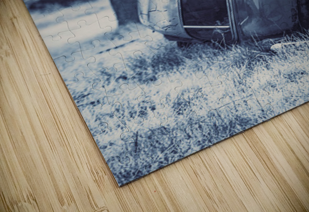 Rustic Relic   Blue Lean Dream World Images Puzzle