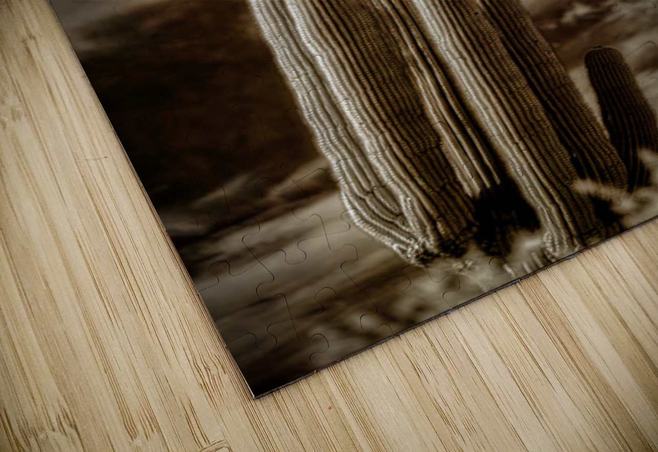 Majesty in Sepia Skies Dream World Images Puzzle