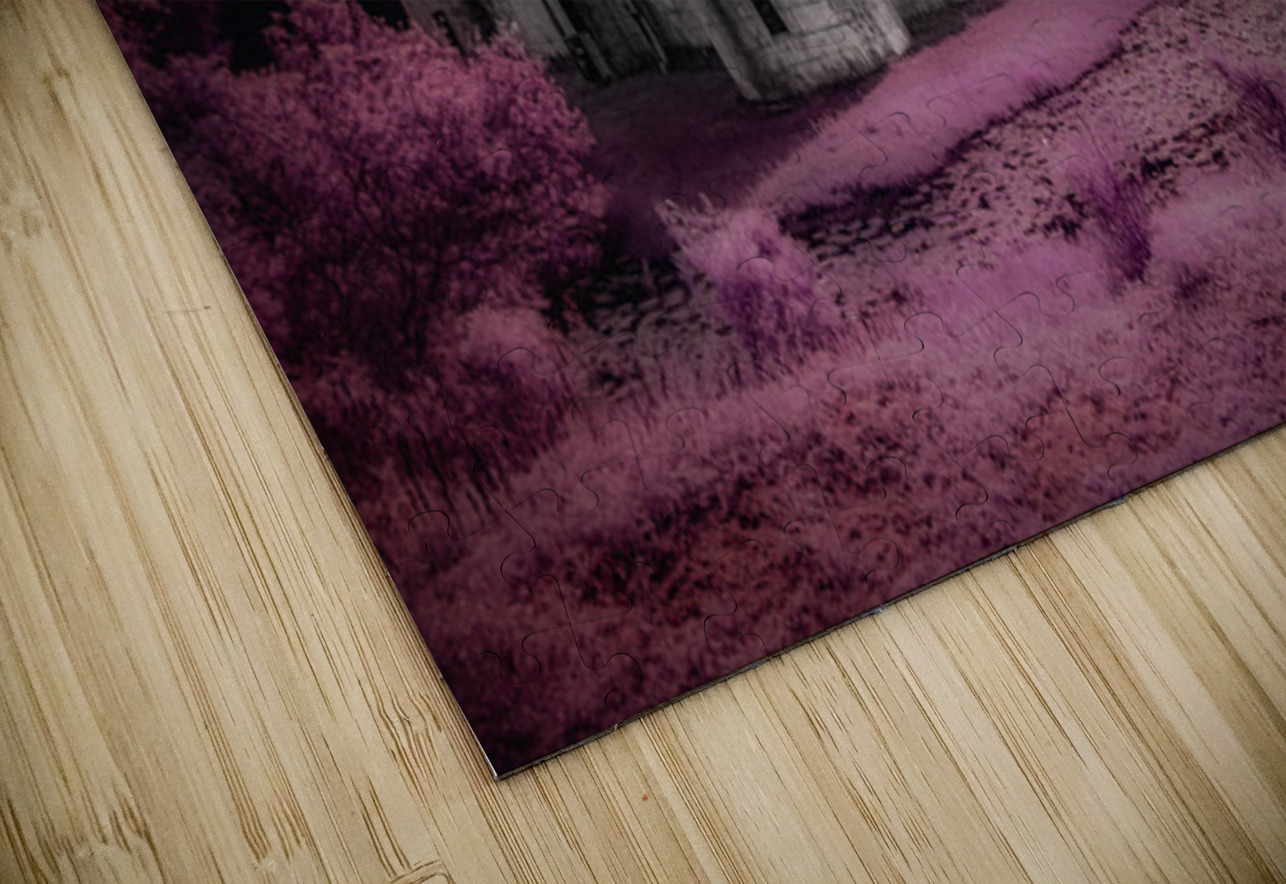 A Whimsical Realm of Pink and Stone Dream World Images Puzzle