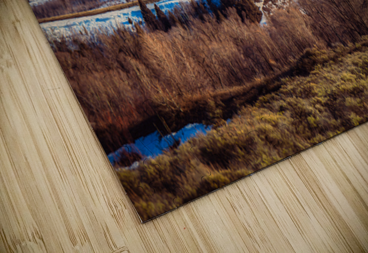 Winters Crown in Blue Dream World Images Puzzle