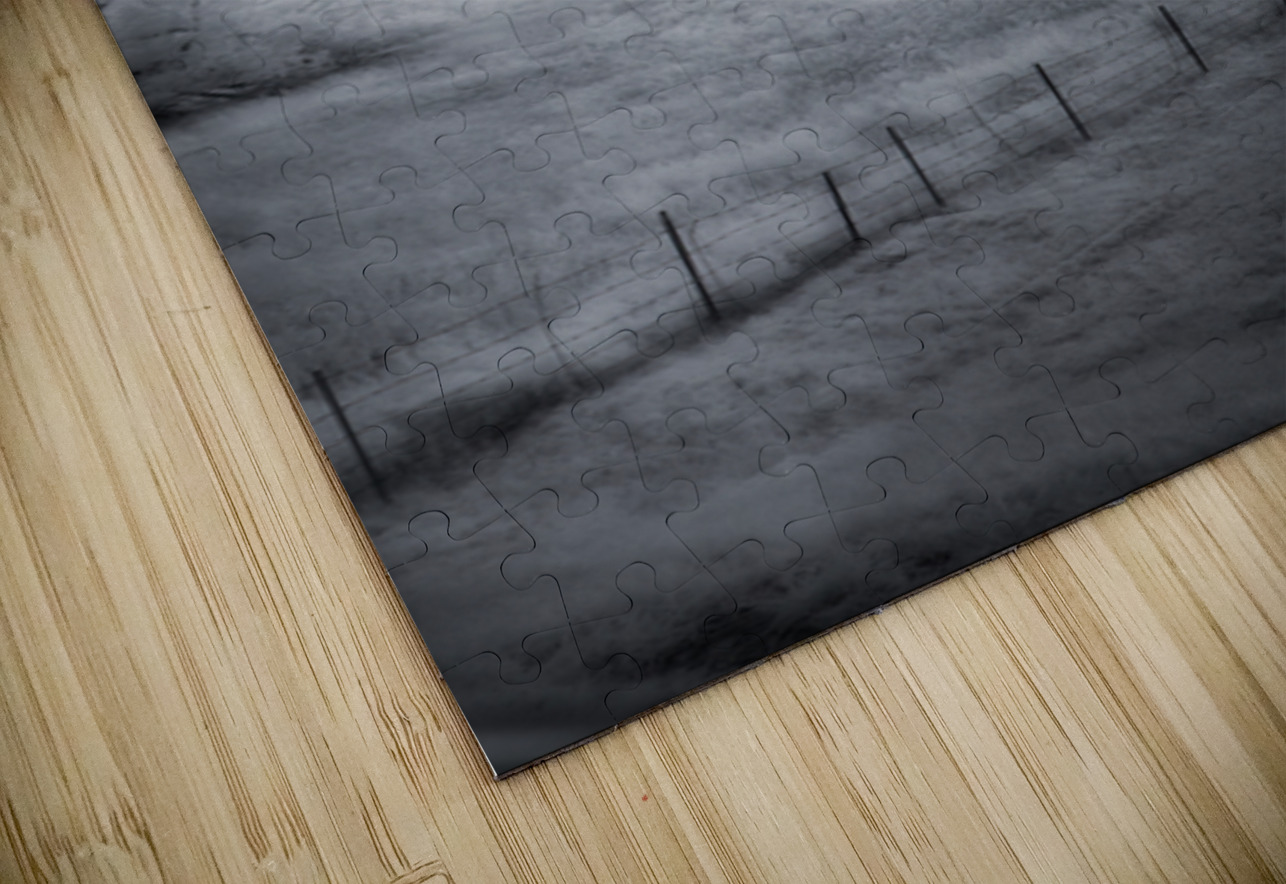 Prairie Solitude   Wyoming Minimalism Dream World Images Puzzle