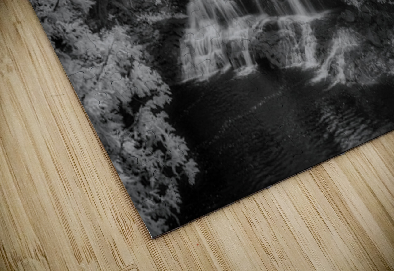 Silver Cascades of the North Woods Dream World Images Puzzle