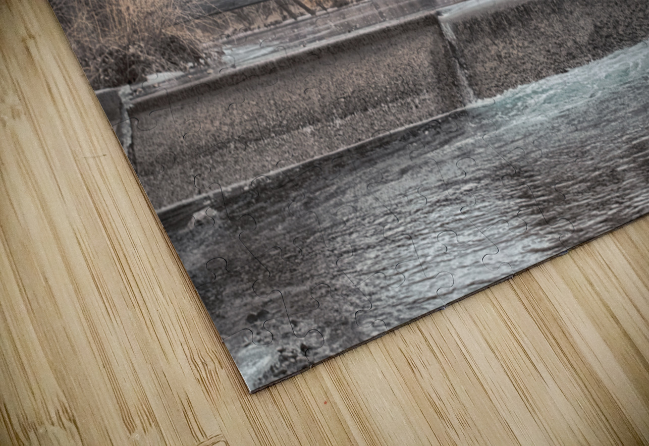 Ethereal Tranquility: Exploring Gettysburgs Bridge of Tranquility Dream World Images Puzzle