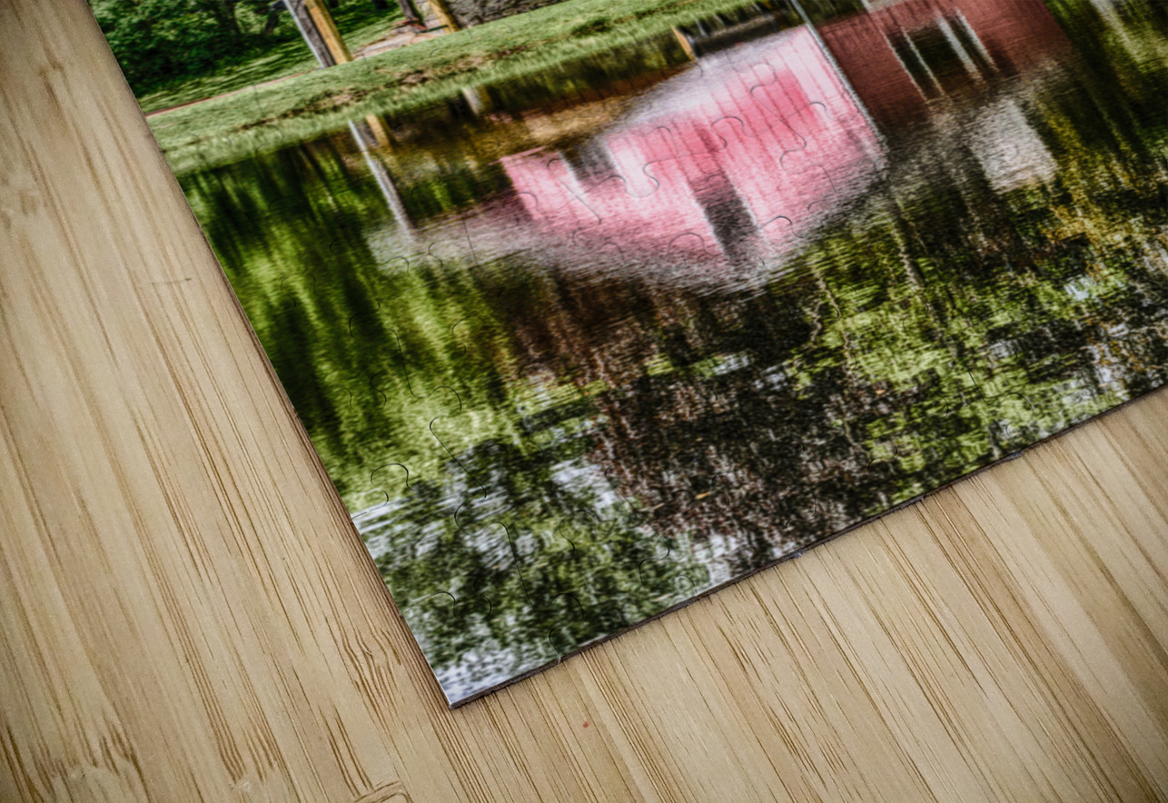 Pink Reflection Dream World Images Puzzle