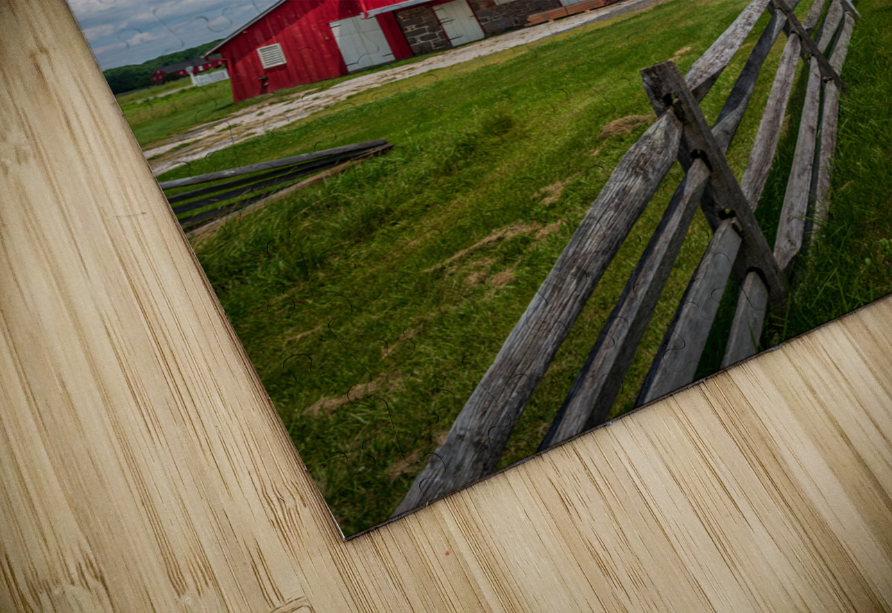 The Sherfy Barn: A Countryside Oasis Dream World Images Puzzle