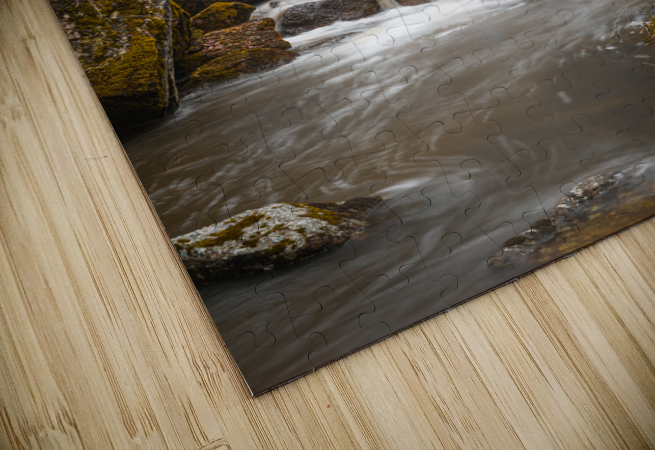 Enchanting Cascades: A Hikers Discovery Along Grace Coolidge Creek Dream World Images Puzzle