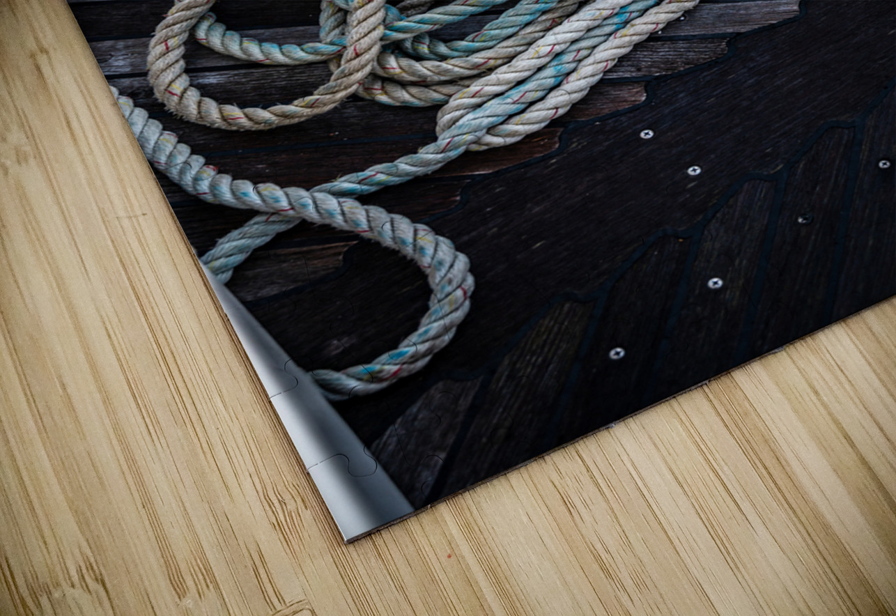 Nautical Knots: Untangling the Stories on a Boat Deck Dream World Images Puzzle