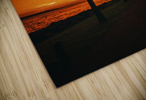 Sunset Stroll on Saint Simons Island Dream World Images puzzle