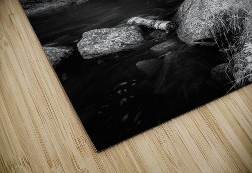 Monochromatic Serenity: Exploring Grace Coolidge Creek in Custer - 2 Dream World Images puzzle