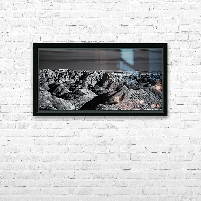 Badlands - 7 HD Sublimation Metal print with Decorating Float Frame (BOX)