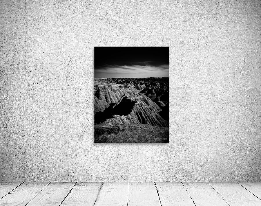 Shadows of the Earth: A Shadowy Ethereal Dance in the Badlands by Dream World Images