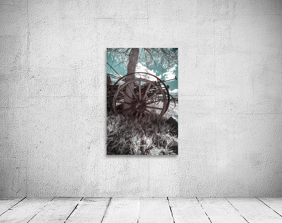 Rustic Relic - Wooden Wheel Wall Preview